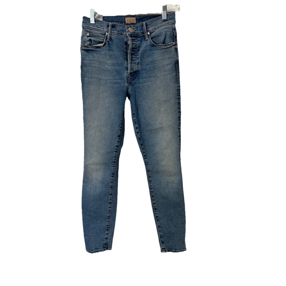 Mother The Stunner Ankle Jeans‎ The Love Experiment  Womens's Sz 26 Button Fly